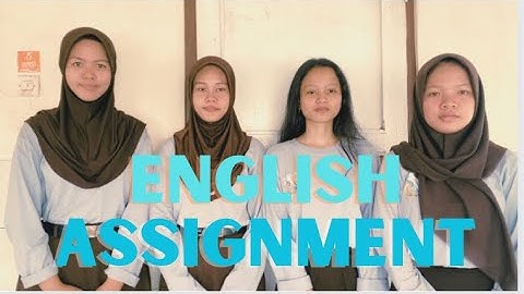 English Assignment - Procedure Text