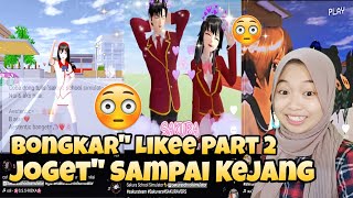 REAKSI KUMPULAN VIDEO SSS DI LIKEE PART 2 | Sakura School Simulator