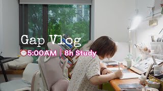 充电Vlog｜长期主义的魅力，若干年后才终于体会到｜5:00早间｜50h学习｜INTJ｜独处｜自律｜一人食｜自我成长｜晨间骑行