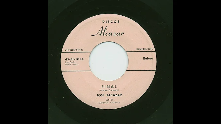 Jos Alcazar - Final - Discos Alcazar 45-al-101a