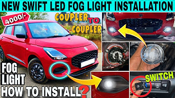 Installing Fog Lights in New Swift 2025 😍 Step by Step Full Process | Swift Facelift 2025