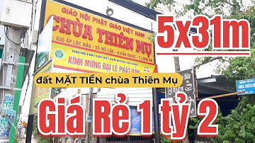 🔴 Bán đất Cần Giuộc giá rẻ Mặt tiền đường chùa Thiên Mụ Mỹ Lộc. DT 5x31m. Cách DT 835 200m