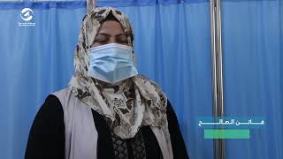 فريق لقاح سوريا يكمل تقديم التطعيمات للأطفال في مخيم خان طومان شمال البلاد
