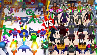 Merge Color Friends Mods Vs Toilet Monster Merge War, Merge Battle Gameplay, part 9