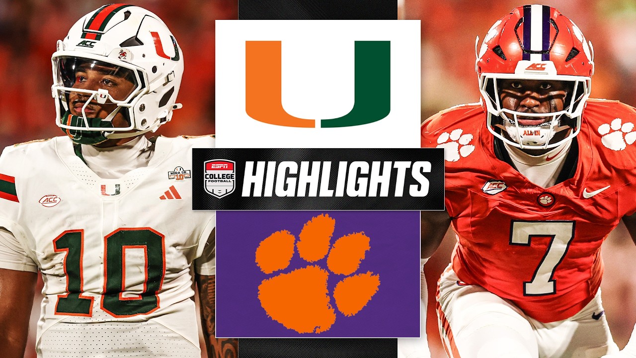 Miami Hurricanes vs. Clemson Tigers | Full Game Highlights | ESPN College Football