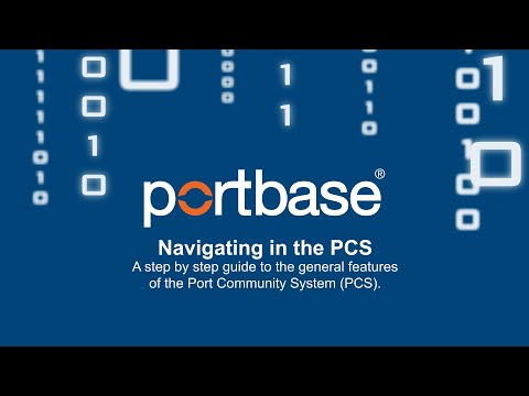 Navigating in the PCS Instructional video EN