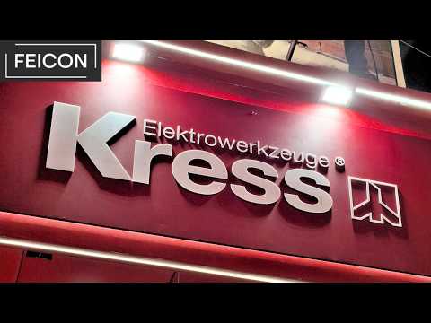 Full Tour of the KRESS Booth - FEICON 2026 🛠️
