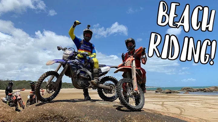 BEACH RIDING GOES WRONG - BROKEN ARM!