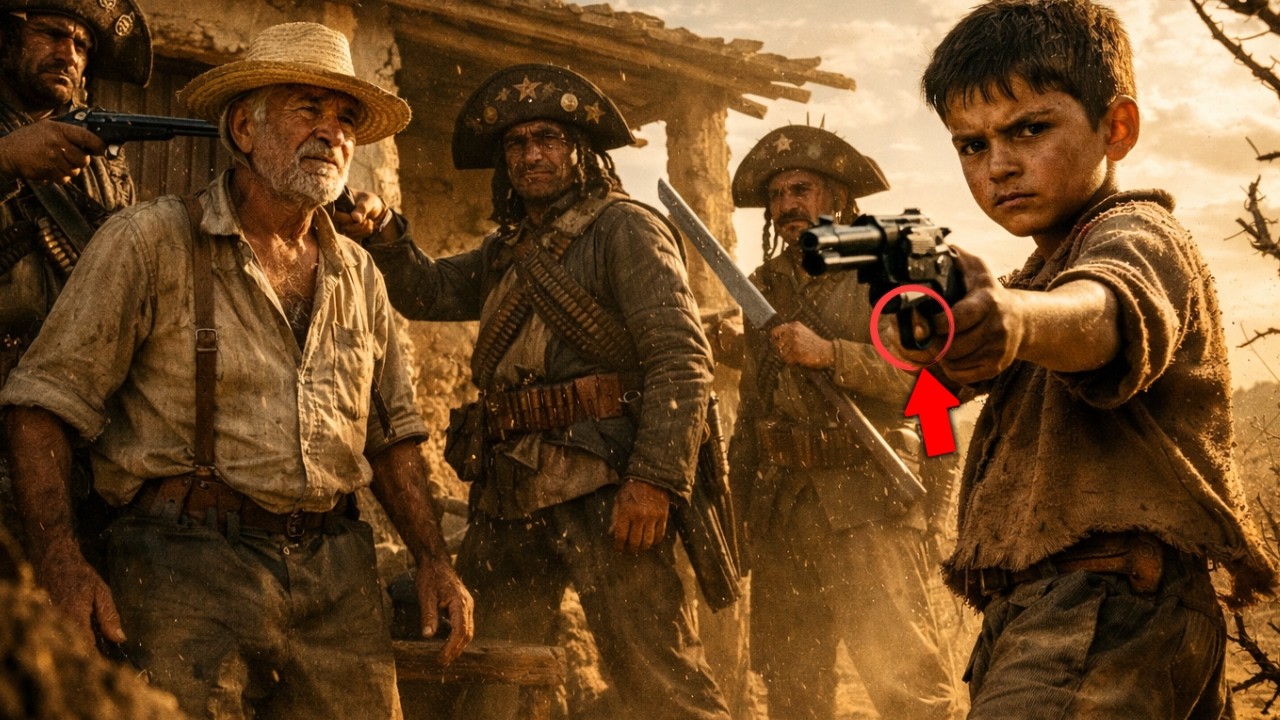 VIEJO GRANJERO REHÉN DE CANGACEIROS QUE EXIGEN SU GRANJA... HASTA QUE UN NIÑO HACE ESTO...