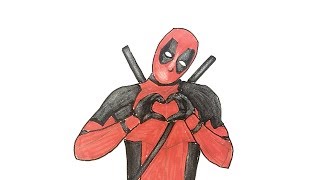 How To Draw Deadpool - Drawing Tutorials