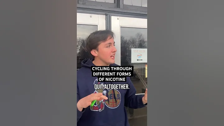 to quit, he has to start #collegelife #nicotine #vaping #smoking #badhabit #dontsmoke