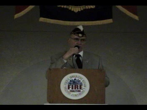 Clay Baxter, American Legion at FIRE NSC 3 Oct 2008