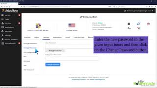 How to Change Your VPS OS Root or Admin Password Using Virtualizor   HostPinnacle