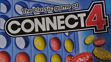 Connect 4 Classic Game Unboxing and Demonstrating.