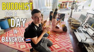 I Tried Being Buddhist for a Day in Bangkok ?? (Wat Pho)