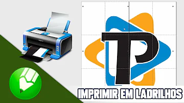 Como imprimir no Corel em ladrilho?