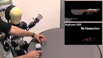 Execution of Pushing Action with Semantic Event Chains: iCub First Integration