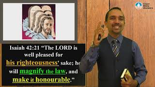 “Christ is the End of the Law”—Romans 10:4 (11 mins. presentation) by Pr. Michael Pedrin