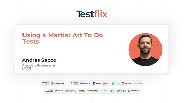 Using a Martial Art To Do Tests | Andres Sacco | #testflix2024 #testingcommunity