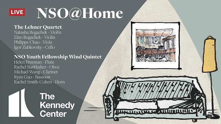 NSO @ Home LIVE  April 4  Lehner Quartet & NSO You...