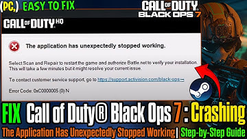 🔧 COD Black Ops 7 Keeps Crashing? How to Fix “Unexpectedly Stopped Working” Error