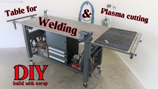 Build welding table/ plasma cutter table / Schweißtisch mit Plasmaschneiderfläche  (with blueprint)