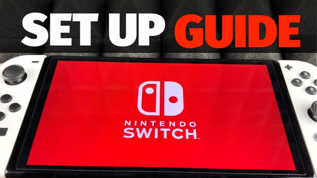 alene glemme Flyselskaber How to Set Up New Nintendo Switch Oled Model | Beginners Guide | First Time  Turning On - YouTube