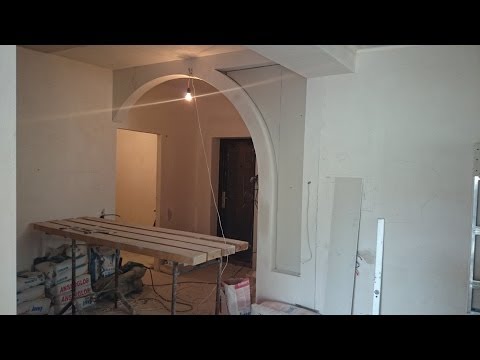 арка из гипсокартона