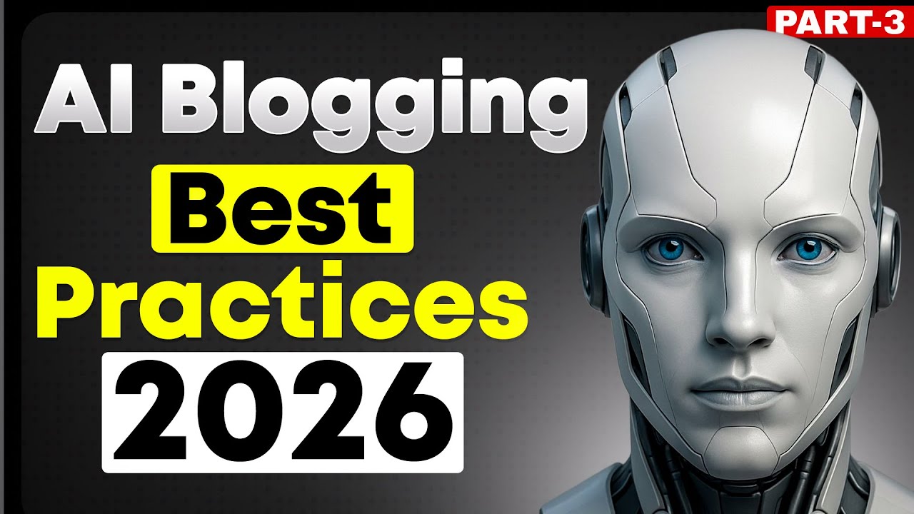 AI Blogging Best Practices 2026 | #aiblogging #bloggingcourse - YouTube