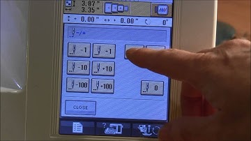 Machine Embroidery - Skipping Forward and Backward