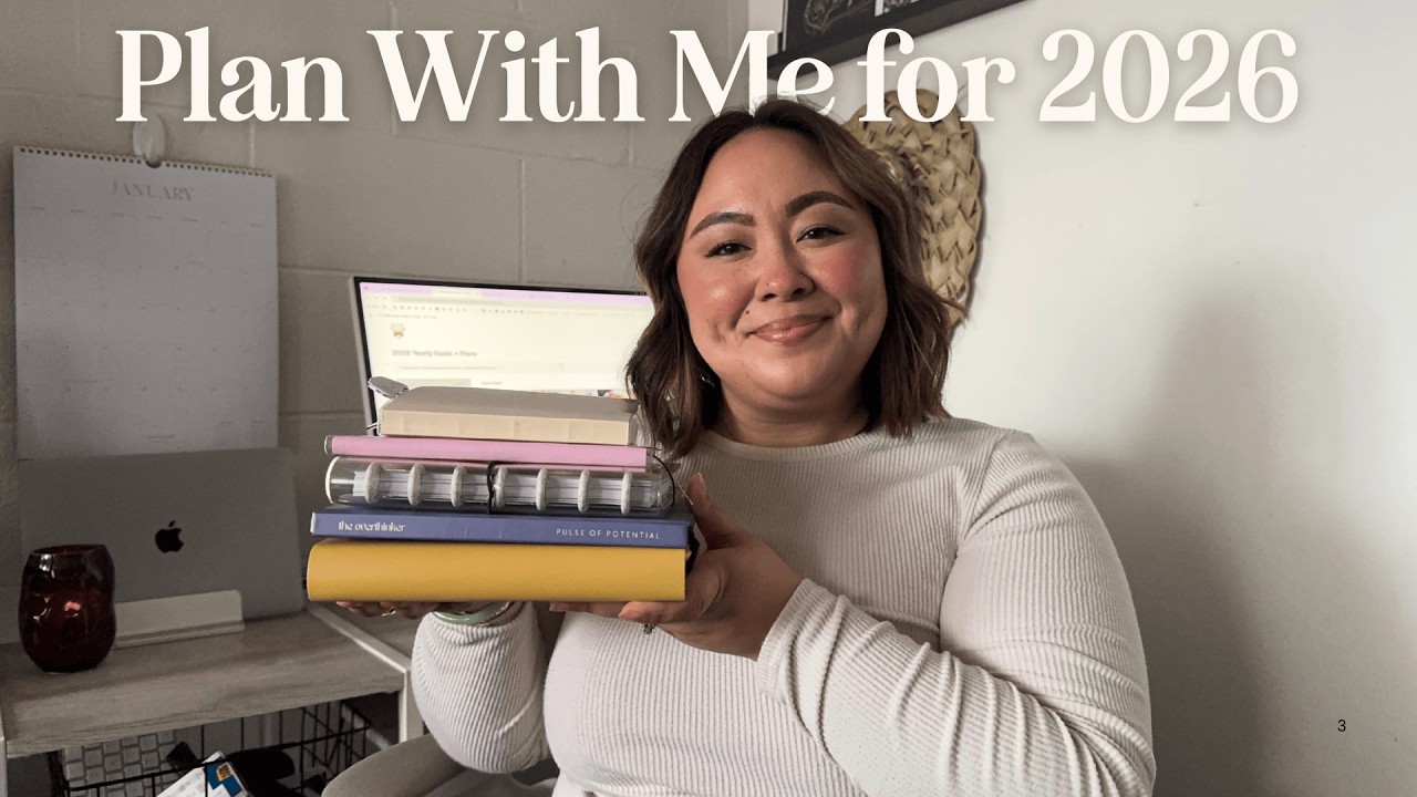 Planning My 2026 With Intention | A Gentle Plan With Me