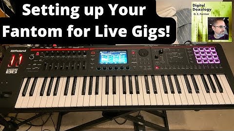 De Fantom klaarmaken voor liveoptredens