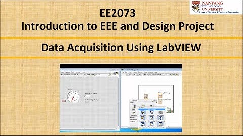 Week 4 DAQ using LabVIEW & ELVIS