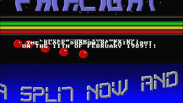 FAIRLIGHT & NORTHSTAR - Led Storm crack intro for Amiga (Full HD 1080p & 50fps)