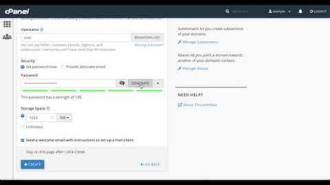 cPanel Tutorials - How to Create Email Accounts