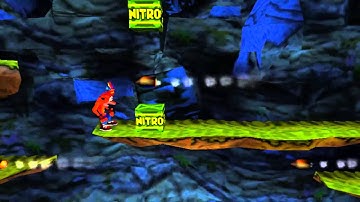 Crash Bandicoot 2: Cortex Strikes Back (PAL) 100% Walkthrough #033 Level 20: Bee-Having