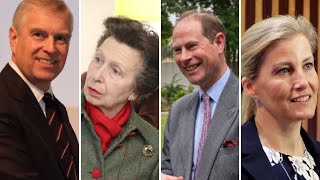 Royal Family At Work! Prince Edward, Countess Sophie, Princess Anne & The Duke Of York!