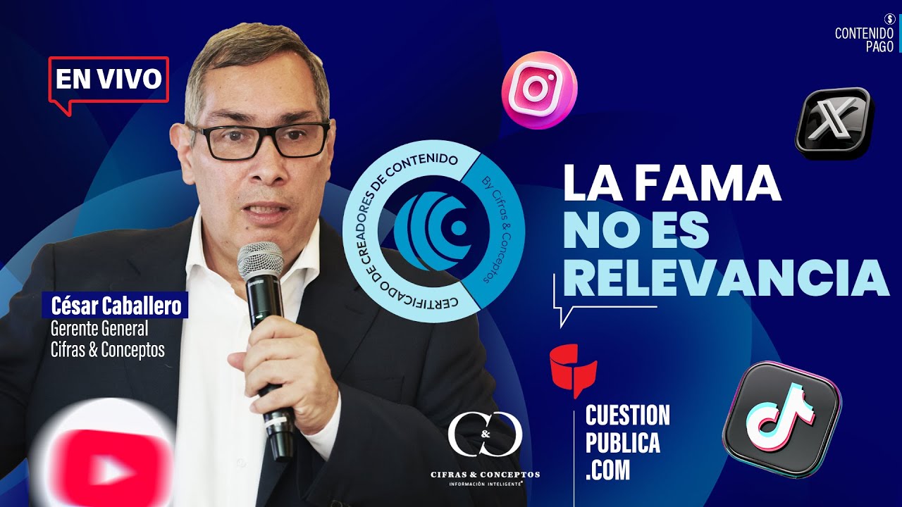 La otra cara de los influenciadores: entrevista con el CEO de Cifras & Conceptos | #EnVivo