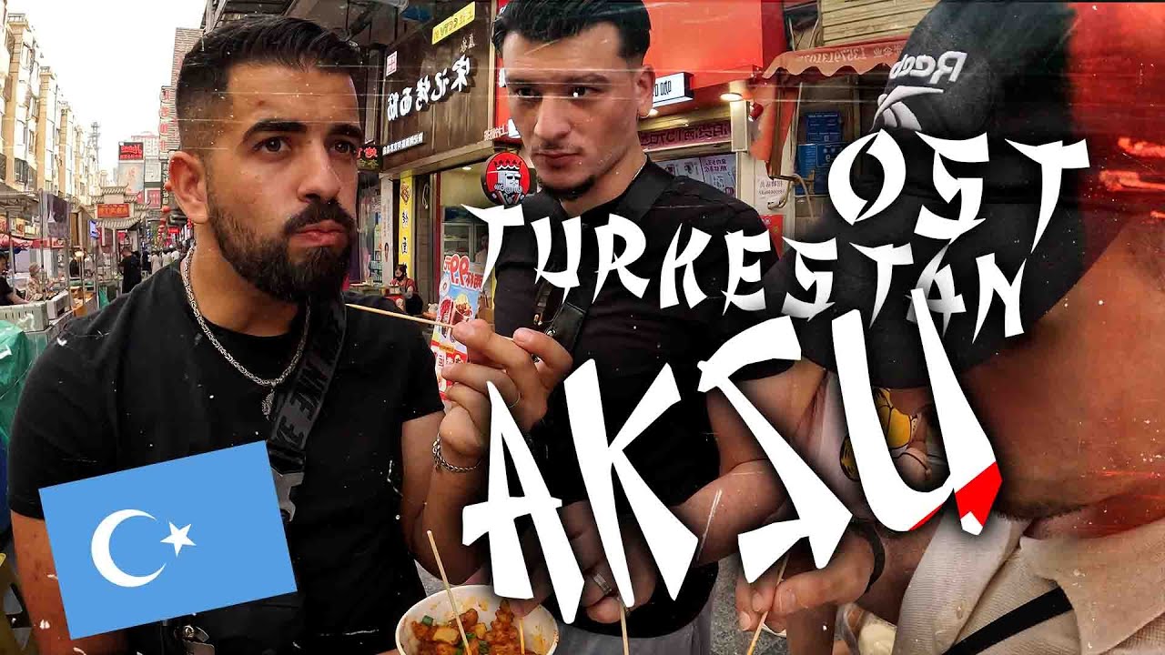 Chinesischer Markt in der Stadt Aksu | Uigurischen Autonomen Gebiet Xinjiang (Ostturkestan) | Eno