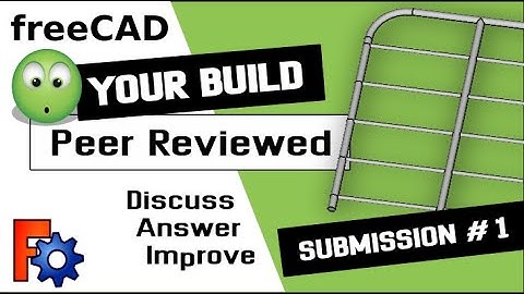 FreeCAD: Patreon Peer Review | 1 | Truck Trailer Gate Project