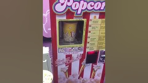 Automatic Popcorn Vending Machine 01