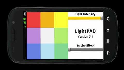 LightPad (Mobile Light Effects Controller)