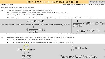 Maths screencast 2017 Paper 1 JC HL Question 4