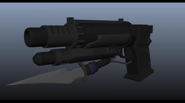 3D Modeling: Sci Fi Gun