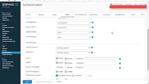 Sophos Current user Activitis check