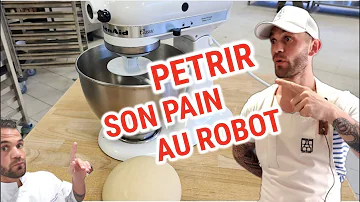 Quelle vitesse pour pétrir le pain ?