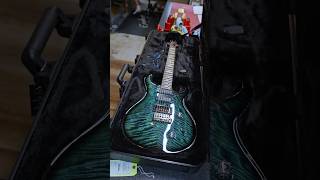 Introducing your new desert island guitar! 🏝️ #prs Studio Mango/Ziricote Cobalt Smokeburst #guitar