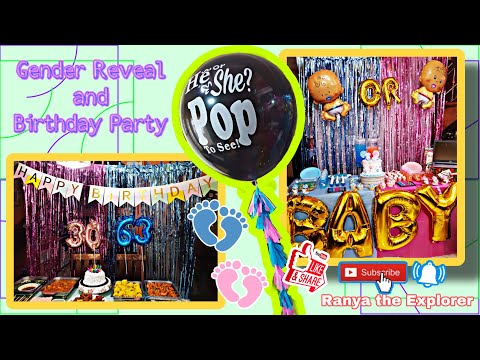 Pinoy Gender Reveal & Birthday Celebration | Ranya the Explorer