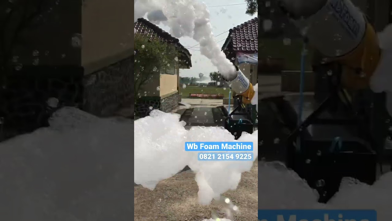 Mesin Busa Viral - Foam Machine Indonesia 
