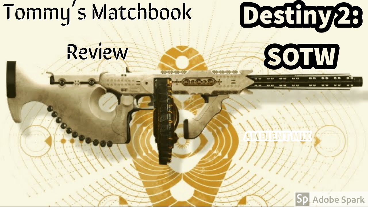 TOMMY'S MATCHBOOK IS INSANE!!! (Destiny 2: Season of the Worthy ...